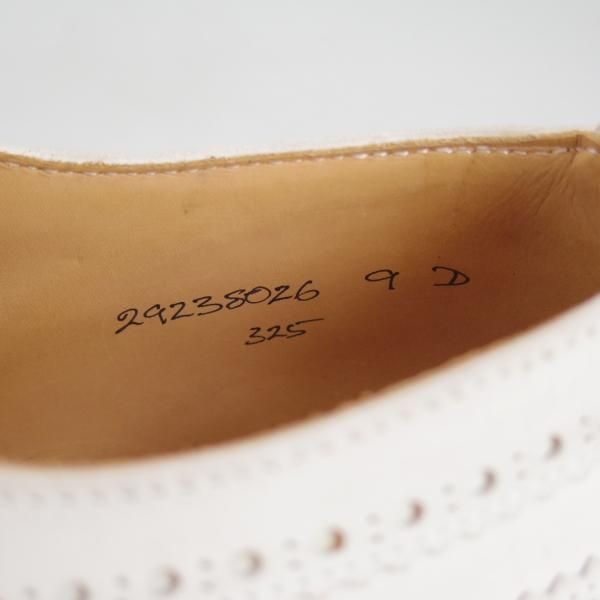 ★クロケット&ジョーンズ UK8.5/US9D【貴重★ブルックスブラザーズ/ブラックフリース別注】ロングウイング/ヌバック/Crockett&Jones★c886