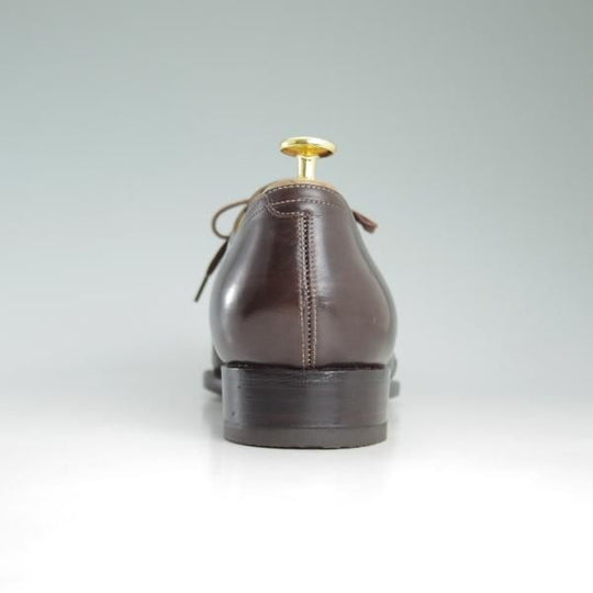 極上★42ndロイヤルハイランド SIZE 7.5【高級★EXCLUSIVE ライン/プレーントゥ】茶/ex808/カーフ/42ND ROYAL HIGHLAND★c892