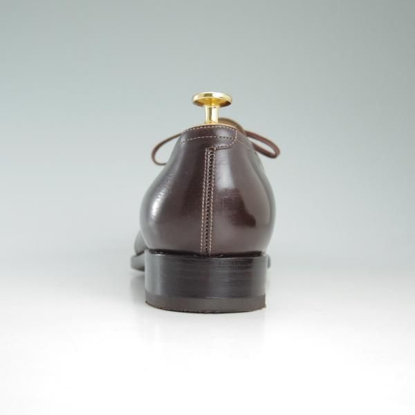 極上★42ndロイヤルハイランド SIZE 7.5【高級★EXCLUSIVE ライン/プレーントゥ】茶/ex808/カーフ/42ND ROYAL HIGHLAND★c892