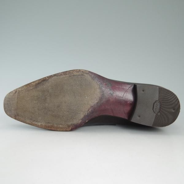 極上★42ndロイヤルハイランド SIZE 7.5【高級★EXCLUSIVE ライン/プレーントゥ】茶/ex808/カーフ/42ND ROYAL HIGHLAND★c892