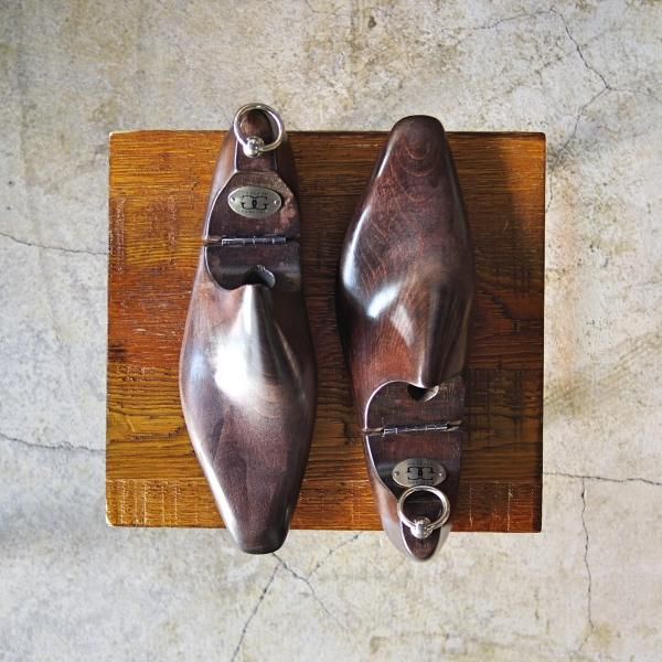 美品★(英)ガジアーノ&ガーリング UK5.5程度【貴重★ビスポーク用/純正シューツリー】木製シューキーパー/mens/メンズ/GAZIANO&GIRLING★c893