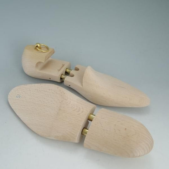 美品★(伊)メッカリエロ UK6程度【貴重★旧時代の純正シューツリー】木製シューキーパー/mens/メンズ/MECCARIELLO★c895