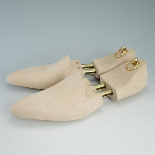 美品★(伊)メッカリエロ UK6程度【貴重★旧時代の純正シューツリー】木製シューキーパー/mens/メンズ/MECCARIELLO★c896