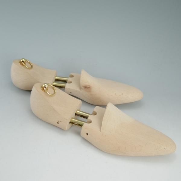 美品★(伊)メッカリエロ UK6程度【貴重★旧時代の純正シューツリー】木製シューキーパー/mens/メンズ/MECCARIELLO★c896