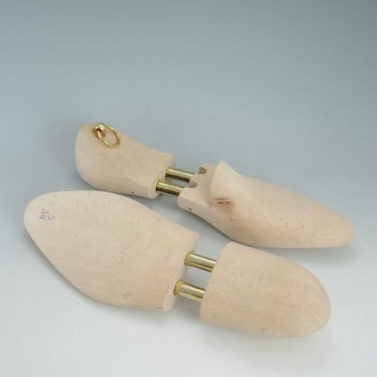 美品★(伊)メッカリエロ UK6程度【貴重★旧時代の純正シューツリー】木製シューキーパー/mens/メンズ/MECCARIELLO★c896