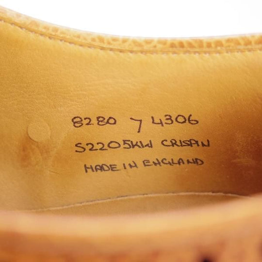 極上★(英)アルフレッドサージェント UK7【リッジウェイソール仕様/貴重★(英)ダンヒル別注/dunhill】サージェント/Alfred Sargent★c901