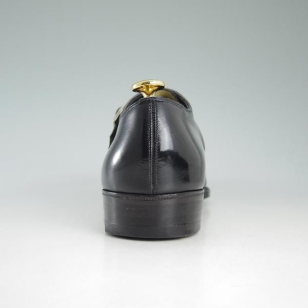 ★(英)ガジアーノ&ガーリング UK5.5程度【高級★ビスポーク商品】モンクストラップ/カーフ/黒/GAZIANO&GIRLING★c905