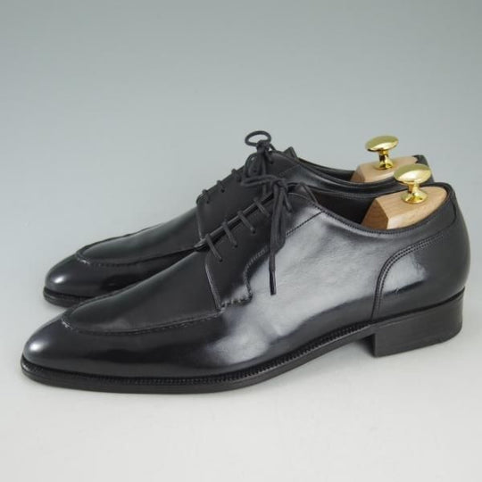美品★(英)ガジアーノ&ガーリング UK5.5程度【時価70万円★ビスポーク品/スキンステッチ仕様/Uチップ】カーフ/GAZIANO&GIRLING★c906