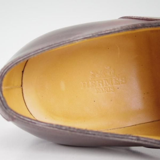 極美品★ジョンロブ製 SIZE 39/UK5.5程度【貴重★エルメス別注/HERMES】H103/フルブローグ/ミュージアムカーフ/JOHN LOBB★c907