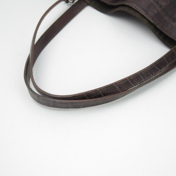 美品★フェリージ/Felisi【定価7.5万円★トートバッグ/11-91】レザー/クロコ型押し/トート バッグ/メンズ&レディース/ビジネス★N5235