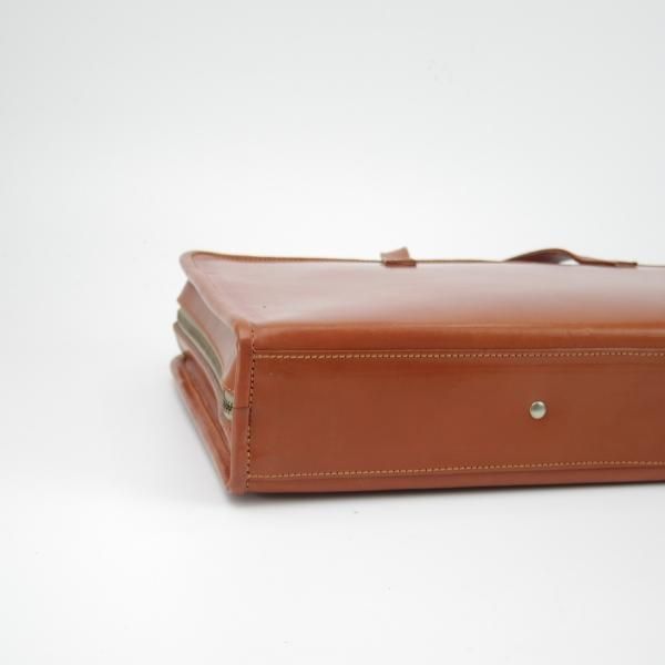 美品★(英)ビルアンバーグ/Bill Amberg【定価10万円程度★レザー/ブリーフケース】メンズ ビジネス バッグ/茶★N5238