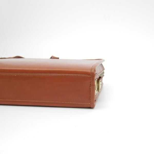 美品★(英)ビルアンバーグ/Bill Amberg【定価10万円程度★レザー/ブリーフケース】メンズ ビジネス バッグ/茶★N5238