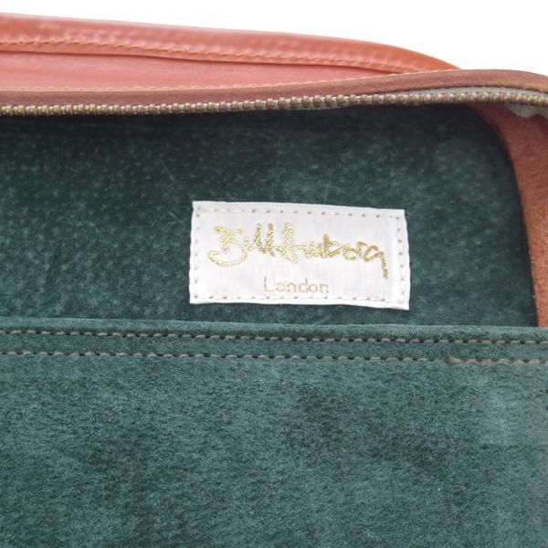 美品★(英)ビルアンバーグ/Bill Amberg【定価10万円程度★レザー/ブリーフケース】メンズ ビジネス バッグ/茶★N5238