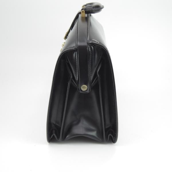 ほぼ未使用★(英)パップワース/PAPWORTH【高額★ダレスバッグ】黒 /メンズ ビジネス バッグ/レザー ブリーフケース★N5239