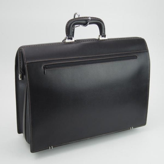 ほぼ未使用★(英)GIEVES&HAWKES/ギーブス&ホークス【★鞄】ダレスバッグ/レザー/黒/メンズ ビジネス バッグ★N5240