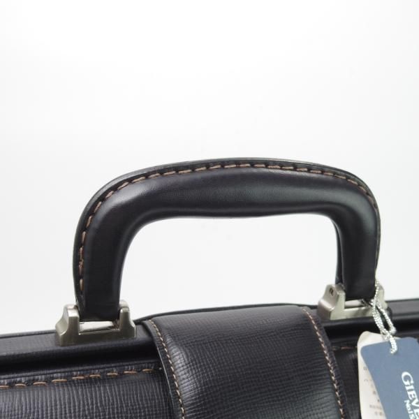 ほぼ未使用★(英)GIEVES&HAWKES/ギーブス&ホークス【★鞄】ダレスバッグ/レザー/黒/メンズ ビジネス バッグ★N5240