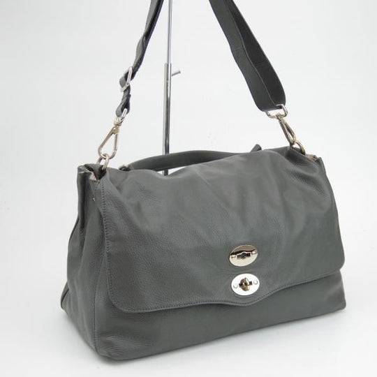 美品★(伊)ザネラート/ZANELLATO【★ポスティーナ L】マルカプント/ショルダー バッグ/メンズ&レディース★a0N5241