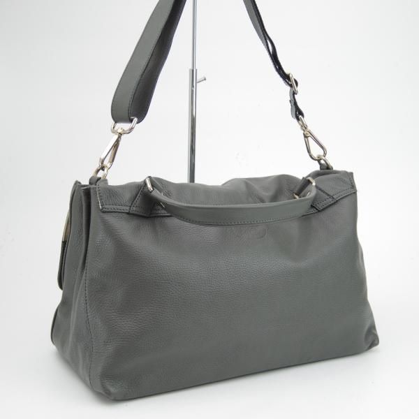 美品★(伊)ザネラート/ZANELLATO【★ポスティーナ L】マルカプント/ショルダー バッグ/メンズ&レディース★a0N5241