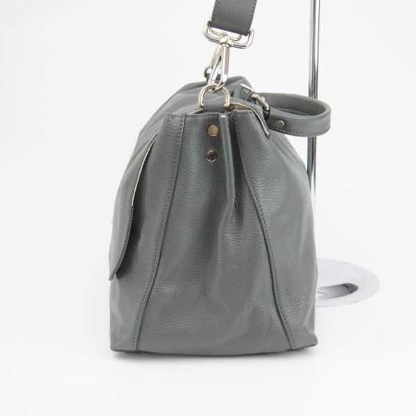 美品★(伊)ザネラート/ZANELLATO【★ポスティーナ L】マルカプント/ショルダー バッグ/メンズ&レディース★a0N5241