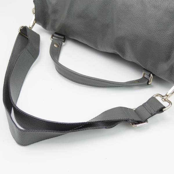 美品★(伊)ザネラート/ZANELLATO【★ポスティーナ L】マルカプント/ショルダー バッグ/メンズ&レディース★a0N5241