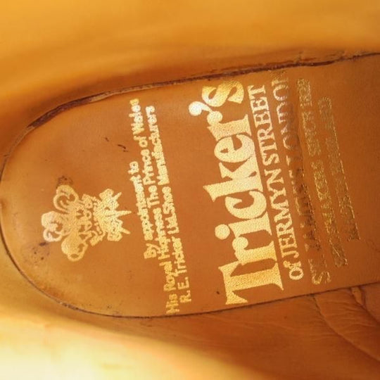 極美品★トリッカーズ(レディース) SIZE 5【★カントリーブーツ/L2508】ブーツ/モールトン/カーフ/モカシンブラウン/Tricker's★c911