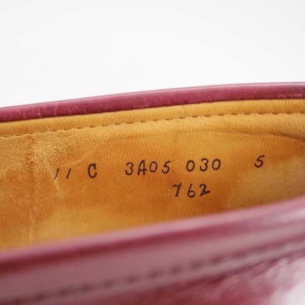 極上★オールデン 11C【★ブルックスブラザーズ別注/BROOKS BROTHERS】コインローファー/バーガンディー/カーフ/Alden★c915