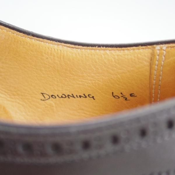 極上★クロケット&ジョーンズ 6.5E【★ハンドグレードライン/マスターロイド/DOWNING】330ラスト/ロイドフットウェア/Crockett&Jones★c916