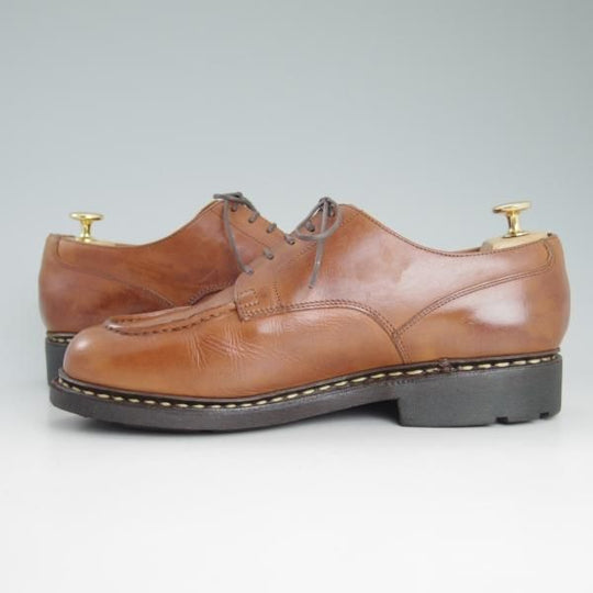 極上★パラブーツ SIZE 8【★シャンボード/CHAMBORD】ゴールド/GOLD/TEXソール/リスレザー/カーフ/Uチップ/Paraboot★c919