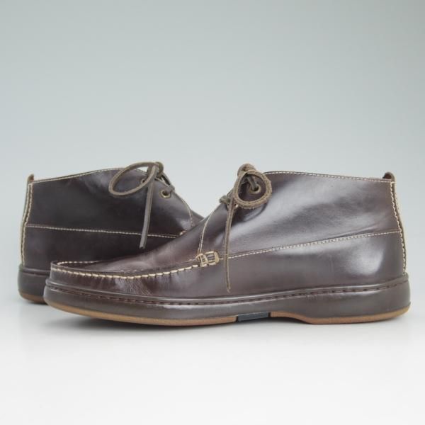 美品★パラブーツ SIZE 5.5【★チャッカブーツ/オイルドレザー】濃茶/モカシン/チャッカ/Uチップ/カーフ/メンズ/Paraboot★c920