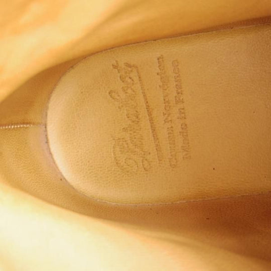 極美品★パラブーツ SIZE 5.5【貴重★ボーリュー/BEAULIEU/シャンボードのブーツ】カフェ/Uチップ/リスレザー/Paraboot★c921