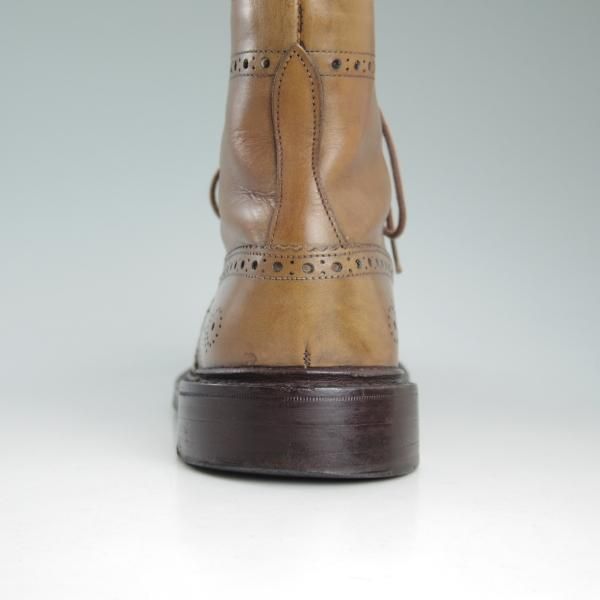 極上★トリッカーズ SIZE 8【★ポールスミス別注/カントリーブーツ/M6178】Paul Smith/茶/カーフ/ブーツ/Tricker's★c923