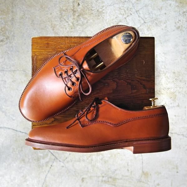 未使用★トリッカーズ SIZE 8【極貴重★1970年代/創業150周年モデルのデッドストック】プレーントゥ/メンズ/Tricker's★c924