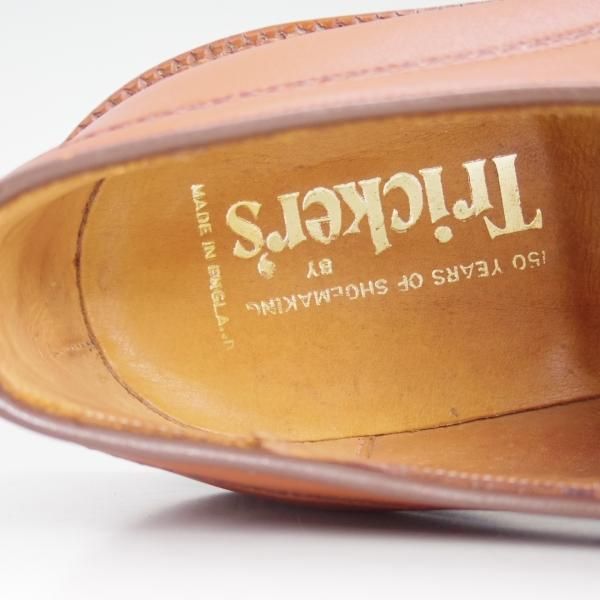未使用★トリッカーズ SIZE 8【極貴重★1970年代/創業150周年モデルのデッドストック】プレーントゥ/メンズ/Tricker's★c924