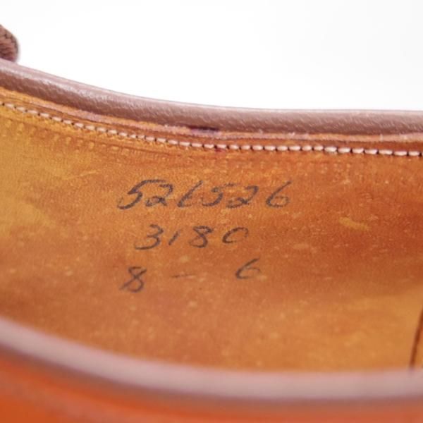 未使用★トリッカーズ SIZE 8【極貴重★1970年代/創業150周年モデルのデッドストック】プレーントゥ/メンズ/Tricker's★c924