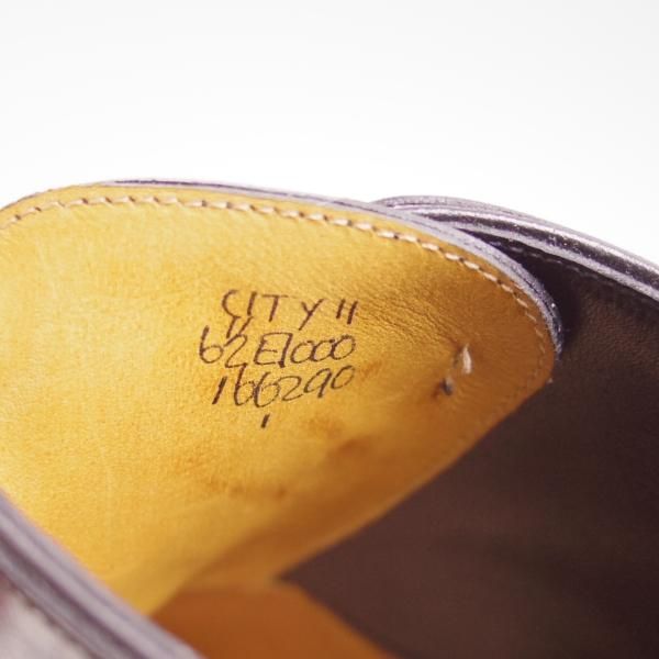 新品★ジョンロブ 6.5E【定価￥189,000-★シティ/CITY2/7000ラスト】ストレートチップ/カーフ/黒/JOHN LOBB★c929