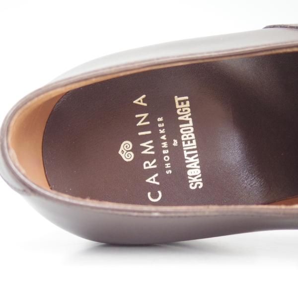 新品★(スペイン製)CARMINA/カルミナ SIZE 6.5【貴重★(スウェーデン)SKOAKTIEBOLAGET別注】732/FOREST/カーフ/ストレートチップ★c930