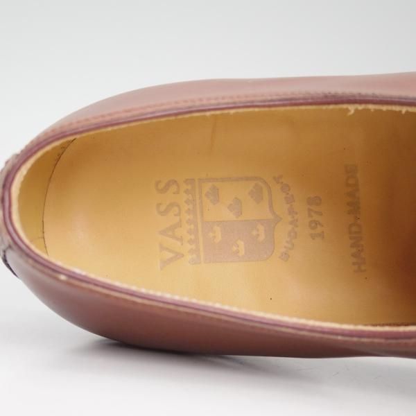 新品★(東欧)VASS/ヴォーシュ SIZE 42【ハンガリー製★NORWEGER/PETERラスト】ピーターラスト/カーフ/Uチップ/茶/メンズ★c931