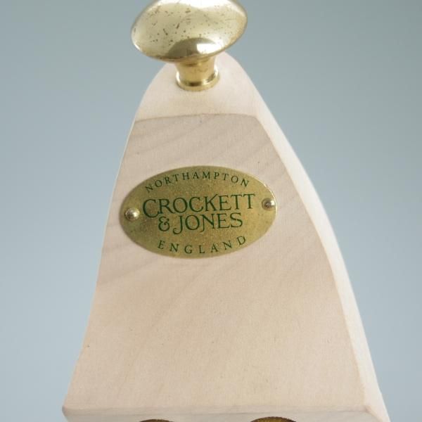 美品★クロケット&ジョーンズ SIZE 6【最新モデル★純正シューツリー】木製シューキーパー/mens/メンズ/Crockett&Jones★c932