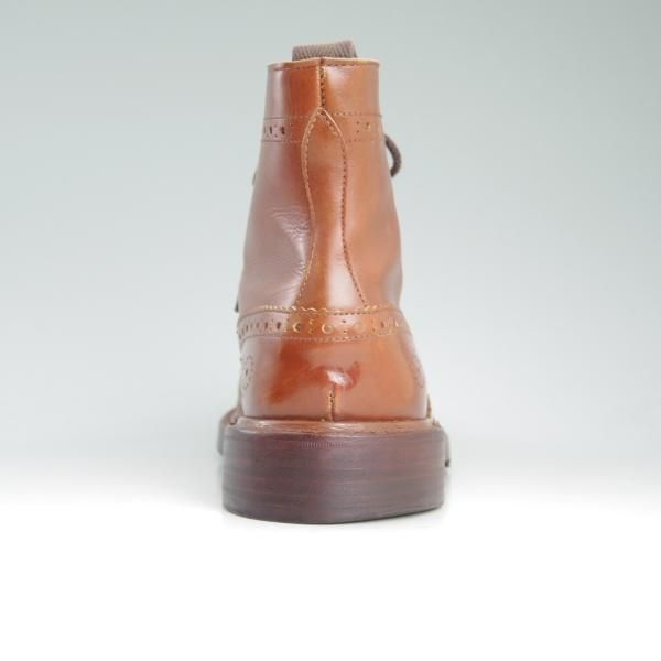 極上★トリッカーズ SIZE 8【★(英)ポールスミス別注/Paul Smith】カントリーブーツ/6178/茶/カーフ/Tricker's★c936