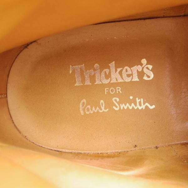 極上★トリッカーズ SIZE 8【★(英)ポールスミス別注/Paul Smith】カントリーブーツ/6178/茶/カーフ/Tricker's★c936