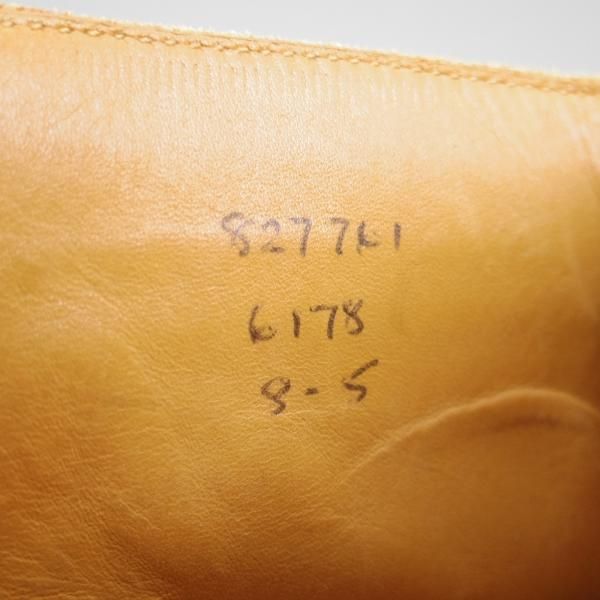 極上★トリッカーズ SIZE 8【★(英)ポールスミス別注/Paul Smith】カントリーブーツ/6178/茶/カーフ/Tricker's★c936