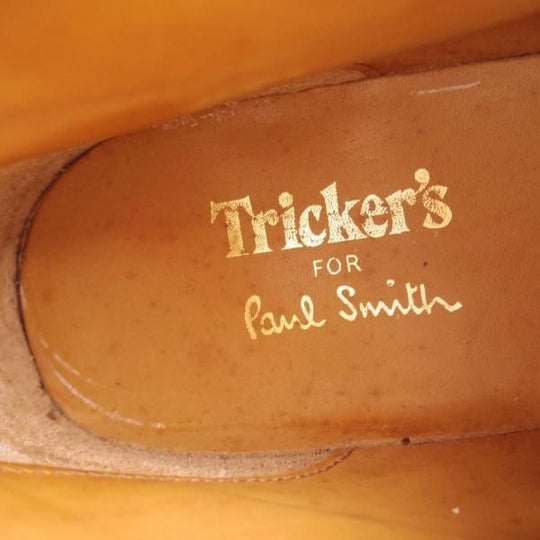極上★トリッカーズ SIZE 7【★ダイナイトソール仕様/Paul Smith別注/ポールスミス】モンキーブーツ/6077/グレインレザー/Tricker's★c937