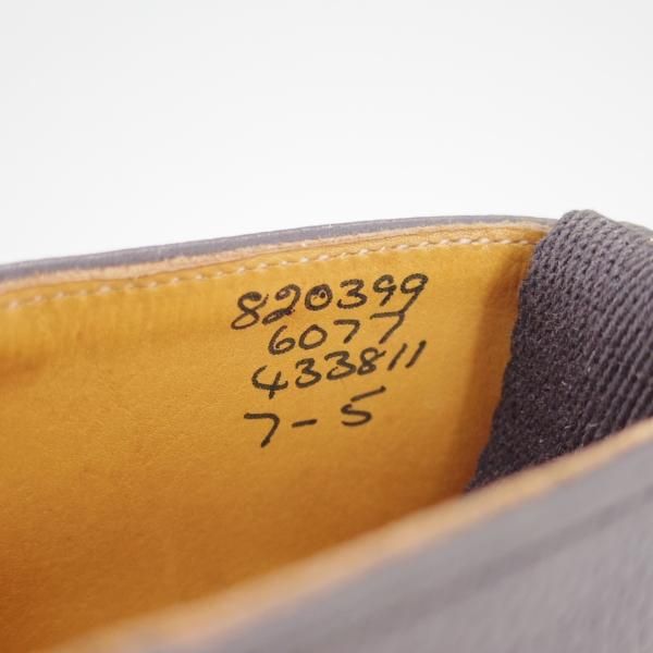極上★トリッカーズ SIZE 7【★ダイナイトソール仕様/Paul Smith別注/ポールスミス】モンキーブーツ/6077/グレインレザー/Tricker's★c937