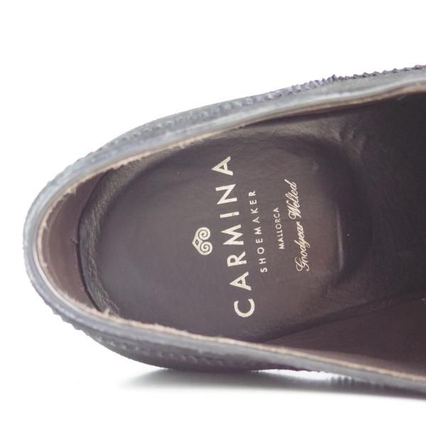 極上☆(スペイン製)カルミナ SIZE 6.5【☆伊勢丹取扱い/セミブローグ