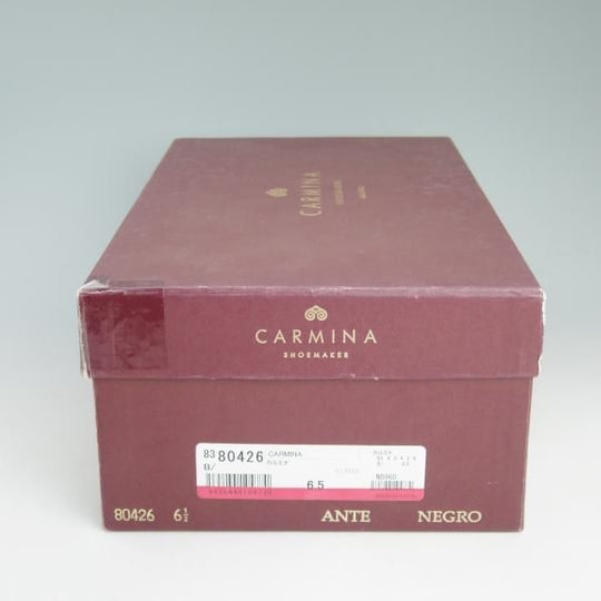 極上★(スペイン製)カルミナ SIZE 6.5【★伊勢丹取扱い/セミブローグ】ORIENTラスト/スエード/NEGRO/黒/80426/CARMINA★c944