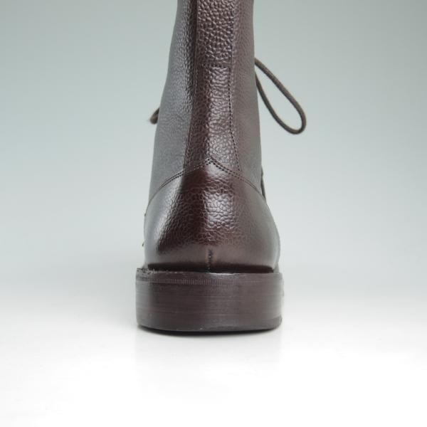 極美品★トリッカーズ SIZE 8.5【★カントリーブーツ/M7112】茶/プレーントゥ/ブーツ/グレインレザー/Tricker's★c946
