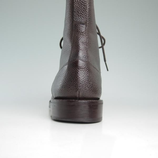 極美品★トリッカーズ SIZE 8.5【★カントリーブーツ/M7112】茶/プレーントゥ/ブーツ/グレインレザー/Tricker's★c946