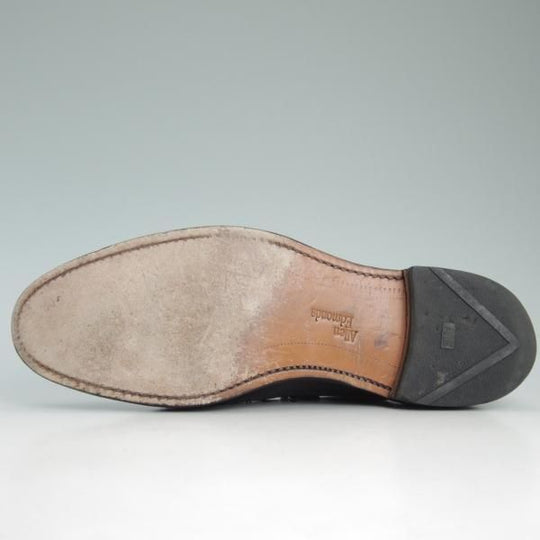極上★(米)アレンエドモンズ 8.5D【★ロングウイング/McGREGOR】カーフ/黒/メンズ/ALLEN EDMONDS★c950