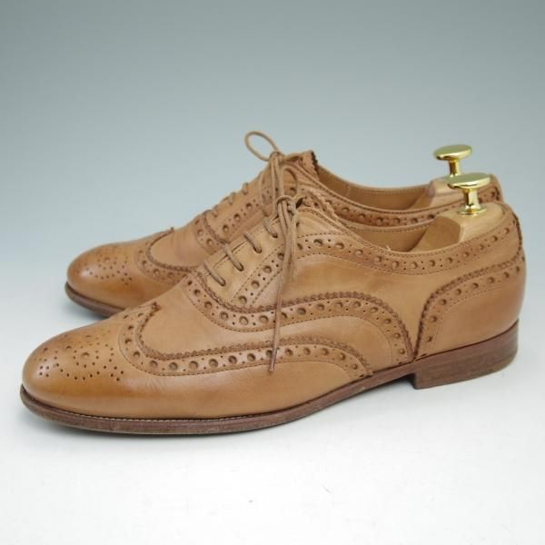 極上★チャーチ(レディース) SIZE 37【★BURWOOD 3W/バーウッド】8723-96/フルブローグ/ウイングチップ/Church's★c957