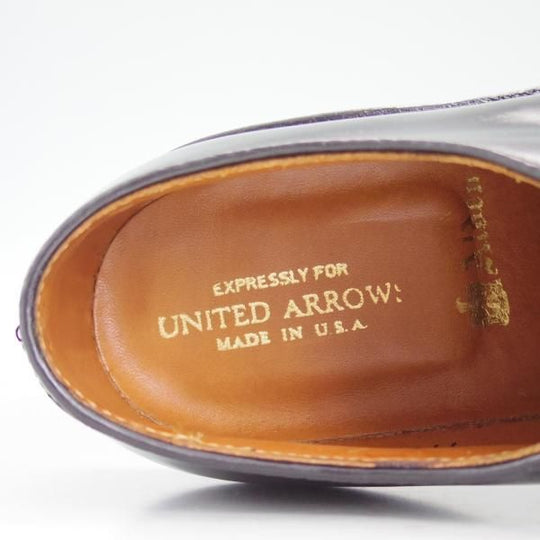 新品★オールデン 6.5D【★コードバン/9901/ユナイテッドアローズ別注】バリーラスト/プレーントゥ/UNITED ARROWS/Alden★c958